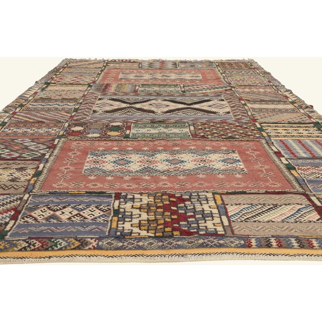 Moroccan Taznakht Glaoui Moroccan Rug, 06'11 X 11'03 For Sale - Image 3 of 10