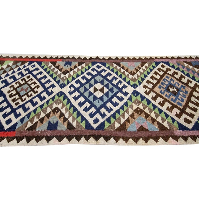 Vintage Kilim Runner For Sale - Image 4 of 7