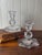 Art Deco Val Saint-Lambert Signed Belgian Crystal Candlesticks, Pair, 5" Tall, Late 20th Century For Sale - Image 3 of 7