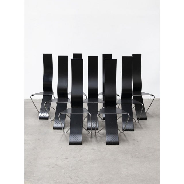 Impronta Chair by Pietro Arosio, 1980s For Sale - Image 15 of 18