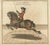 Baroque William Cavendish, Dressage Capriole Engraving after Newcastle, 1700, Engraving For Sale - Image 3 of 13