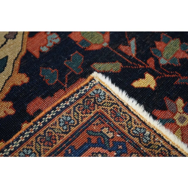 Late 18th Century Antique Farahan Sarouk Rug 4'0'' x 6'4'' For Sale - Image 11 of 12