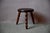 Brutalist Brutalist Tripod Stool in Wood, 1940s For Sale - Image 3 of 6