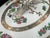 Mid 20th Century Hand Painted Indiana Tree–Style Porcelain Footed Tureen • Floral & Gilt Accents • Ornate Handles • 16" For Sale - Image 4 of 8