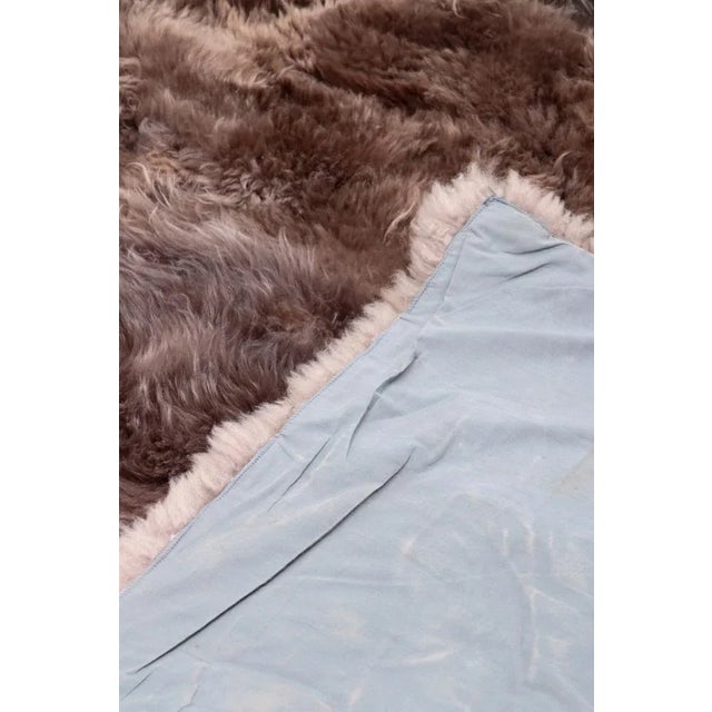 Rug Taiga is made of lambswool for the manufacturer Lambert. Made in central Mongolia, by sewing several lambskins...