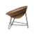 Mid-Century Modern Wicker Chair in the Style of Mathieu Matégot, France, 1950 For Sale - Image 3 of 8