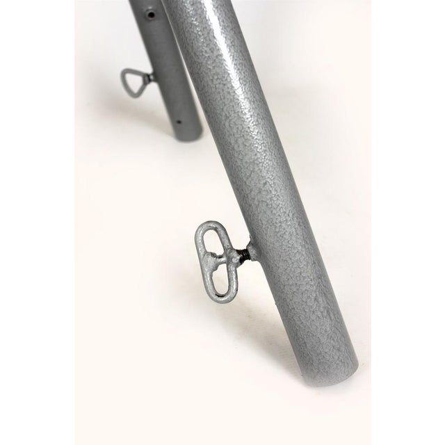 Vintage Gymnastic Pommel Horse in Leather, 1950s For Sale - Image 11 of 18