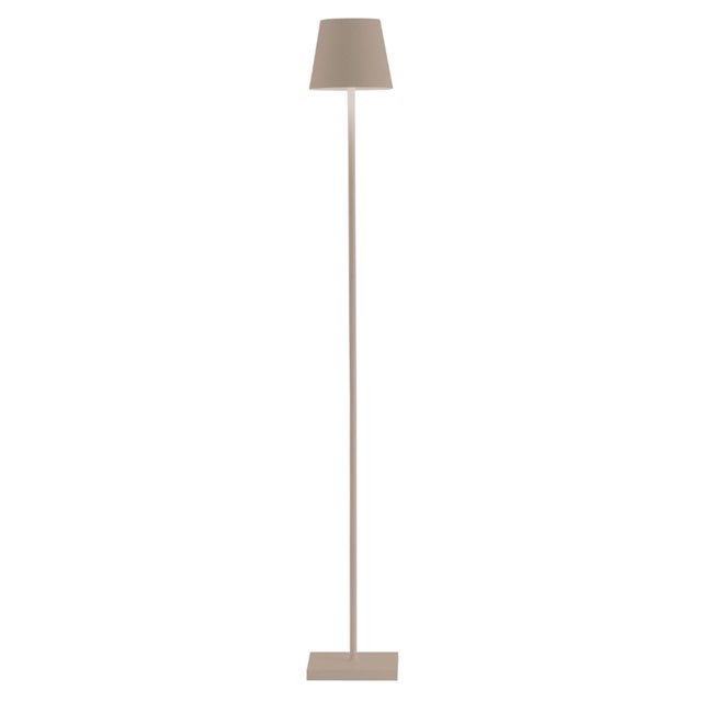 Contemporary Zafferano Poldina L Indoor/Outdoor Cordless Floor Lamp, Sand For Sale - Image 3 of 3