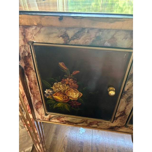 French Hand Painted Table For Sale - Image 12 of 17