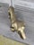 Bronze Dachshund Dog Sculpture with Polished Gold Finish For Sale - Image 9 of 14