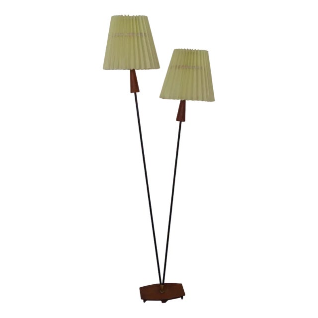 Mid-Century Floor Lamp with Lanterns, Germany, 1950s For Sale