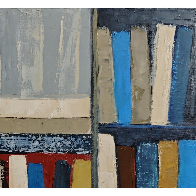 Philosophy, Abstract Library, Contemporary, Framed by Sophie Dumont For Sale - Image 4 of 9