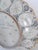 Saffron Deruta Hand-Painted Ceramic Majolica Bird Plate / Platter For Sale - Image 8 of 9