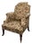 Antique 19th Century Victorian Mahogany Wingback Armchair For Sale