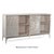 John Richard Organic Modern Cosmos Gray Oak Sideboard Credenza For Sale - Image 14 of 15
