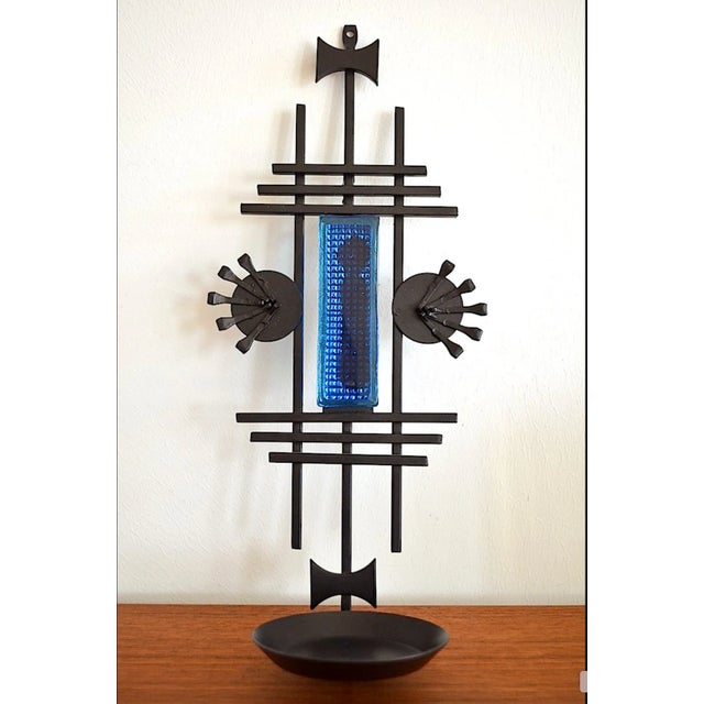Danish Wall Candleholder from Dantoff, 1970s For Sale - Image 6 of 6