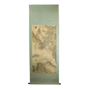 Early 20th Century Chinese Landscape Scroll