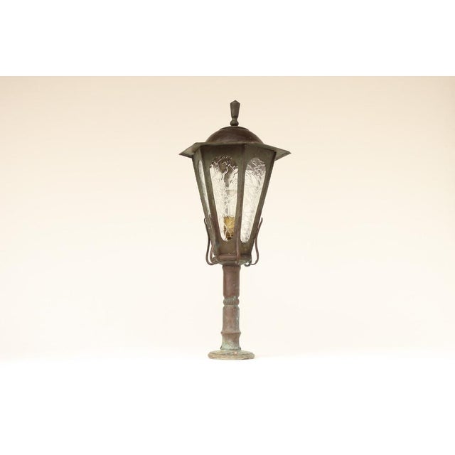 Bauhaus Vintage Copper Lantern from Deutscher Werkbund, 1930s For Sale - Image 3 of 18
