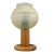 Mid-Century Wood & Glass Table Lamp, 1970s For Sale - Image 10 of 10