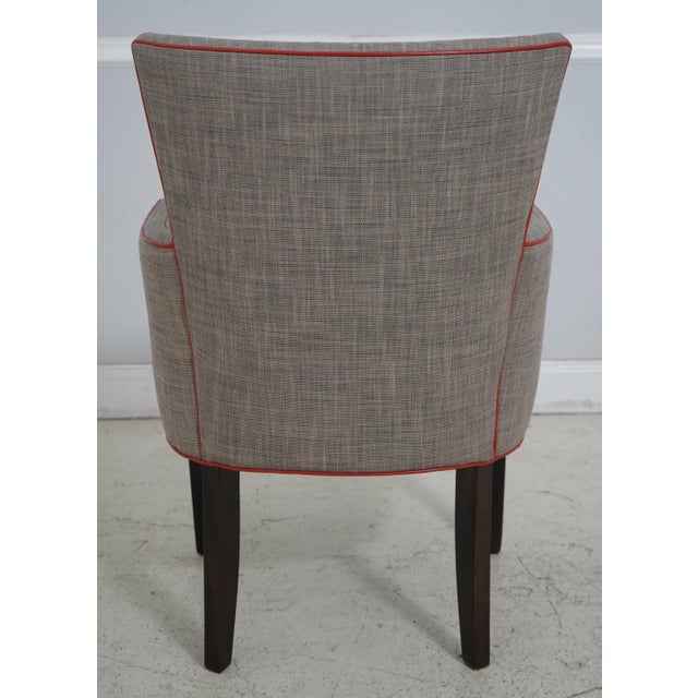 Hickory Chair Furniture Company Pair Hickory Chair Modern Design Designer Armchairs For Sale - Image 4 of 12