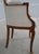 Wood Pair French Empire Style Small Scale Occasional Chairs For Sale - Image 7 of 18