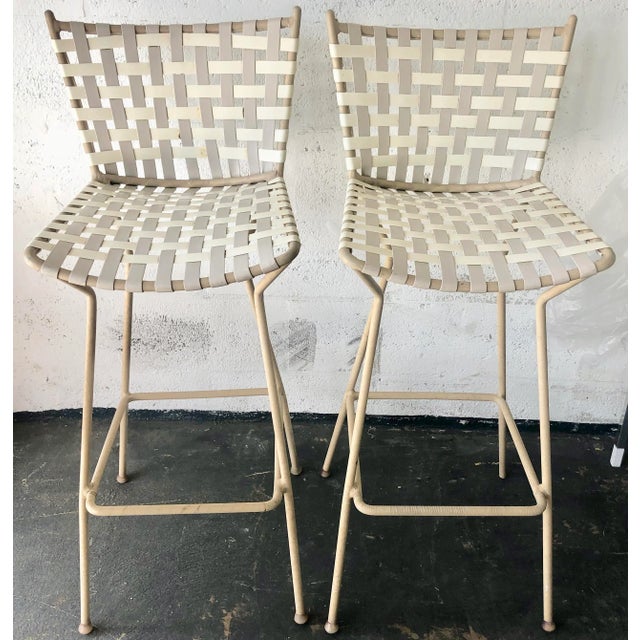 Mid-Century Modern Mid-Century Modern Stools - a Pair For Sale - Image 3 of 7