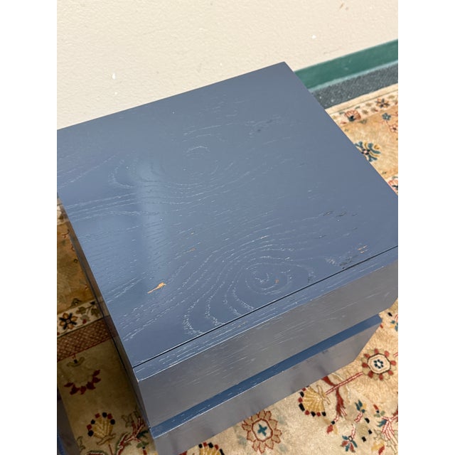 Gray Lawson-Fenning Stacked Box Nightstands, Pair For Sale - Image 8 of 12