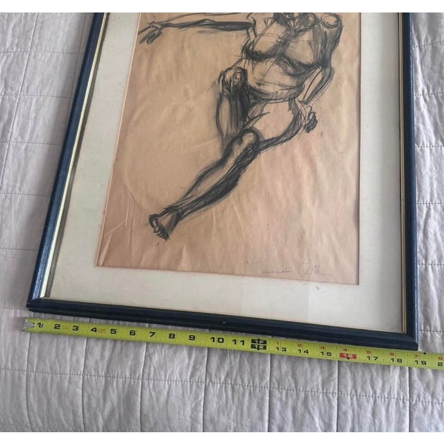 Vintage 1977 Anatomy Sketch on Paper For Sale In New York - Image 6 of 7