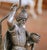 Metal 19th Century French Silvered Bronze Figural Sculpture Mounted as Table Lamp For Sale - Image 7 of 15