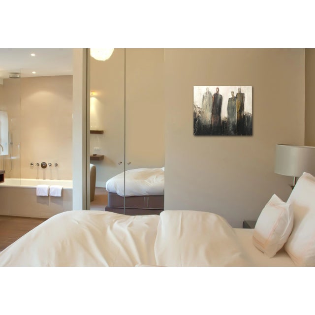 Figurative Abstract Painting "9497" Original Artwork by Edith Konrad For Sale - Image 9 of 9