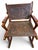 Mid 20th Century 1960s Ecuadorian Mid-Century Tooled Leather Rocking Chair Attributed to Angel Pazmiño for Muebles De Estilo For Sale - Image 5 of 7