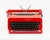 Plastic Valentine Typewriter by Ettore Sottsass for Olivetti, 1960s For Sale - Image 7 of 13