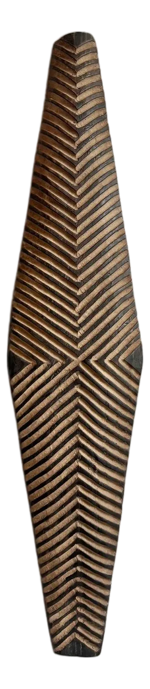 Vintage Farai Elongated Zulu Shield