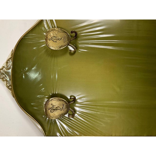 Clothes Rack with Brass Structure, 1960 For Sale - Image 6 of 18