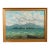 Mid 20th Century Original Signed Thomas Kurringer "Sailboats on a Lake" Oil Painting For Sale