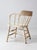 Antique White Painted Windsor Captain's Chair With Spindle Back For Sale - Image 11 of 16