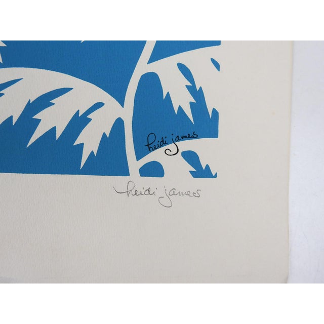 Contemporary Tropical Cincinnati Zoo Toucan Serigraph For Sale - Image 4 of 5