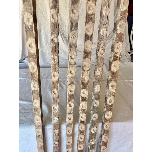 Early 20th Century French Wooden Oyster Sticks - Set of 6 For Sale - Image 12 of 12
