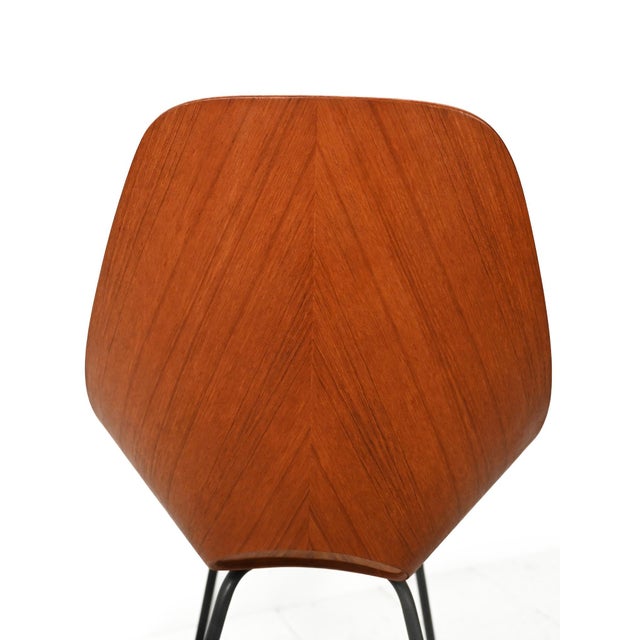 Medea Chairs in Mahogany by Vittorio Nobili for Fratelli Tagliabue, 1950s, Set of 6 For Sale - Image 11 of 15