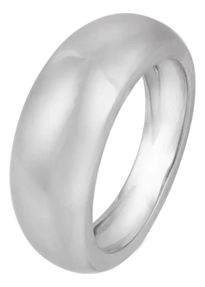 Vintage 18k White Gold Band Ring, Size 6