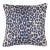 Schumacher Iconic Leopard 20" Pillow in Ink/Natural For Sale