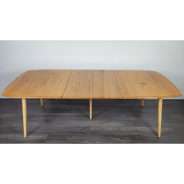 Ercol Grand Windsor Extending Dining Table from Ercol, 1970s For Sale - Image 4 of 15