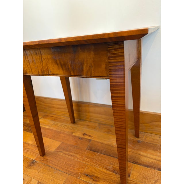 This is a great looking Tiger Maple end table. This specific end table was made by our local friends in their shop here in...