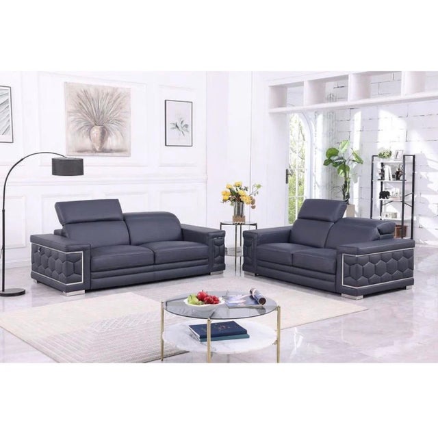 MI-1250 Favo 3-Piece Modern Living Room Set by New Era Innovations Brand new in box. This designer-inspired set features...