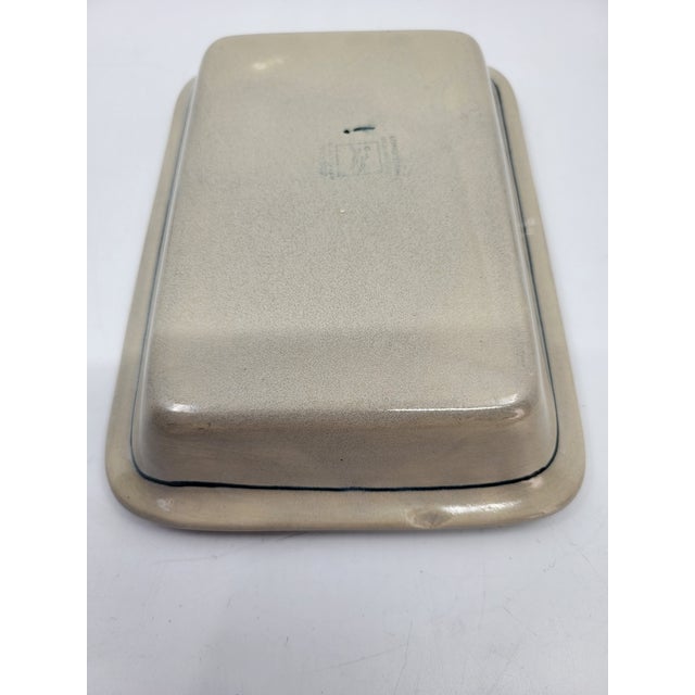 White Vintage Ceramic Trinket Tray from Longchamp, France, 1960 For Sale - Image 8 of 10