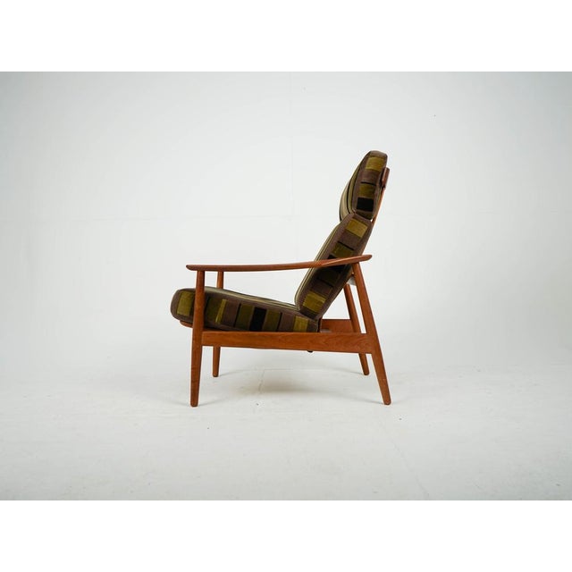 Green Teak Lounge Chair by Arne Vodder for France & Son, 1960s For Sale - Image 8 of 16