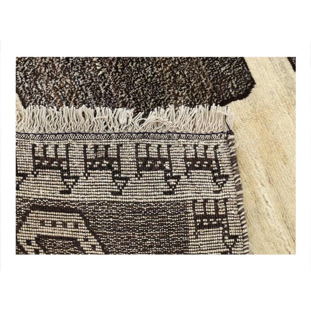 Pasargad Animal Pictorial Shiraz Hand Knotted Rug For Sale - Image 4 of 4