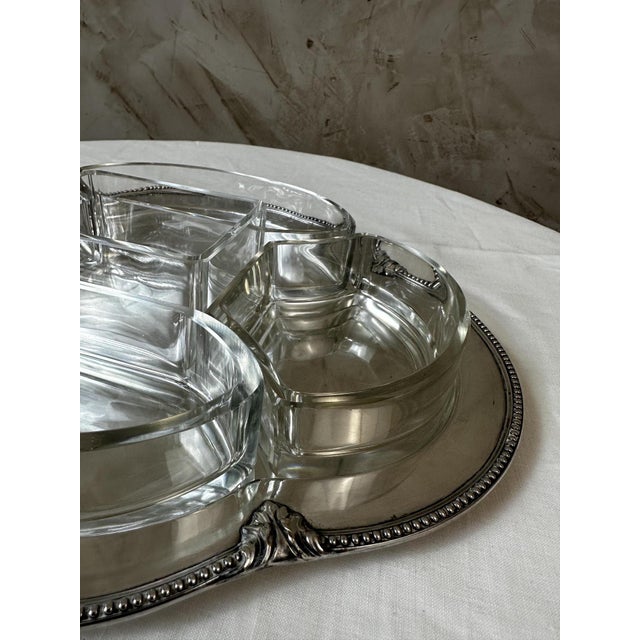 1900 - 1909 Vintage Serving Dish in Glass, 1900 For Sale - Image 5 of 11