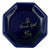 Vintage Le Grand Hotel Paris Cobalt Blue Ceramic Ashtray Catchall Dish For Sale