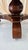 Antique Octagonal Walnut Finish Tilt ( Snap) Pedestal Center Table For Sale - Image 18 of 18